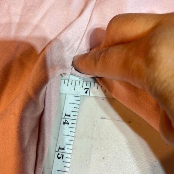 NWT Soft Surroundings Ingrid Dusty Pink Cropped Wide Leg Belted Pants Size 4 - Picture 12 of 12